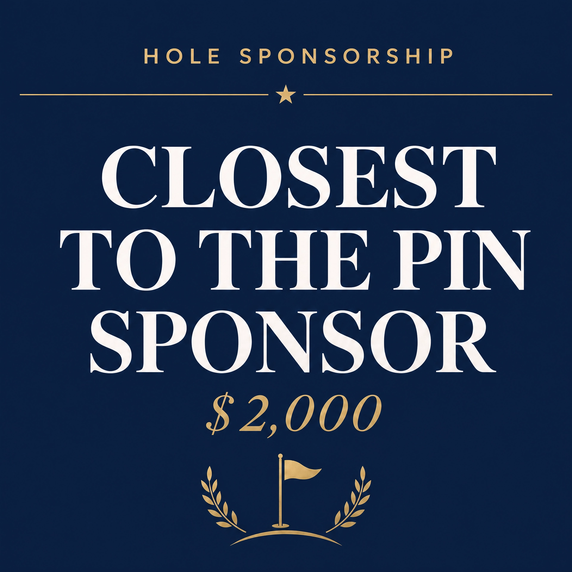 Closest to the Pin Sponsor