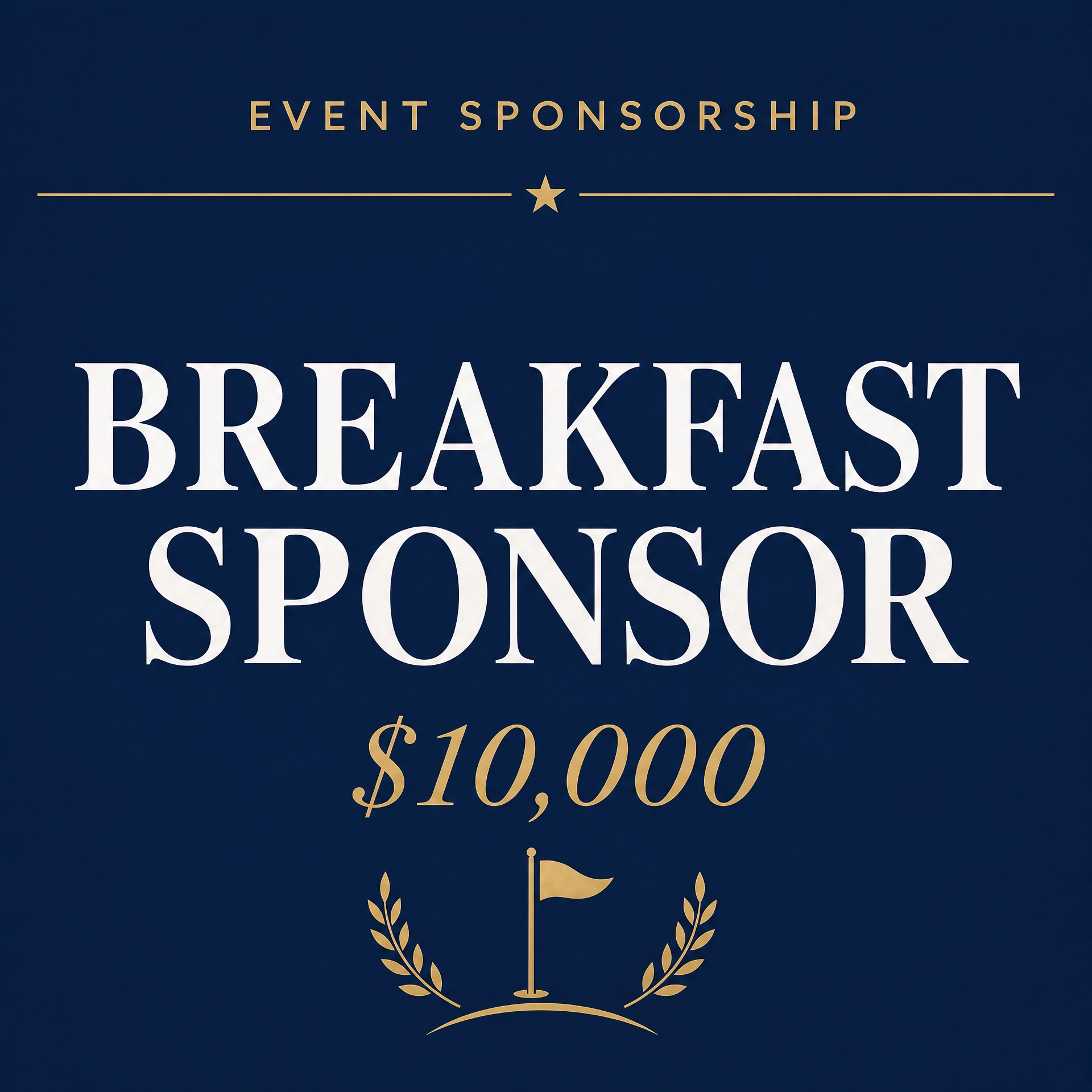 Breakfast Sponsor