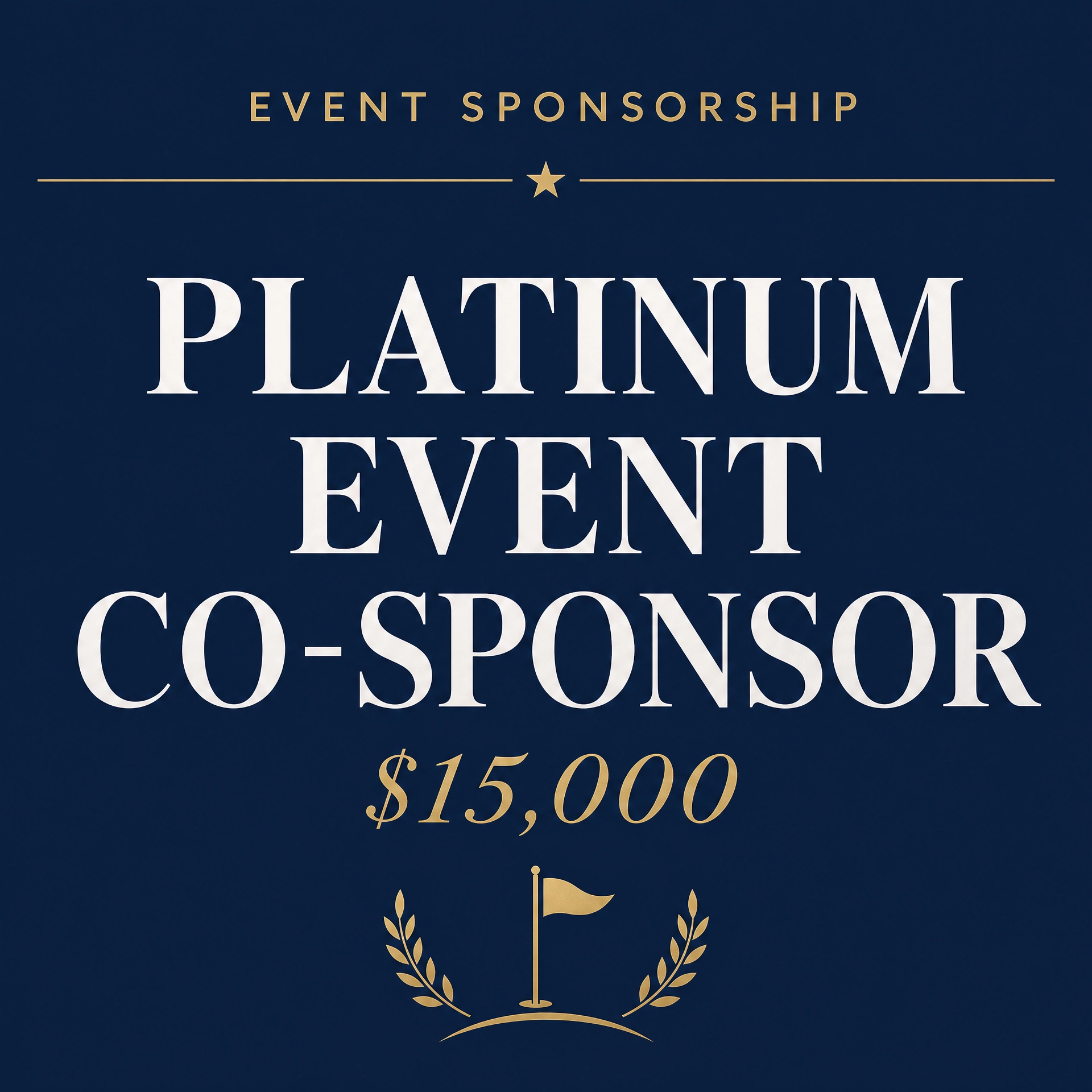 Platinum Event Co-Sponsor