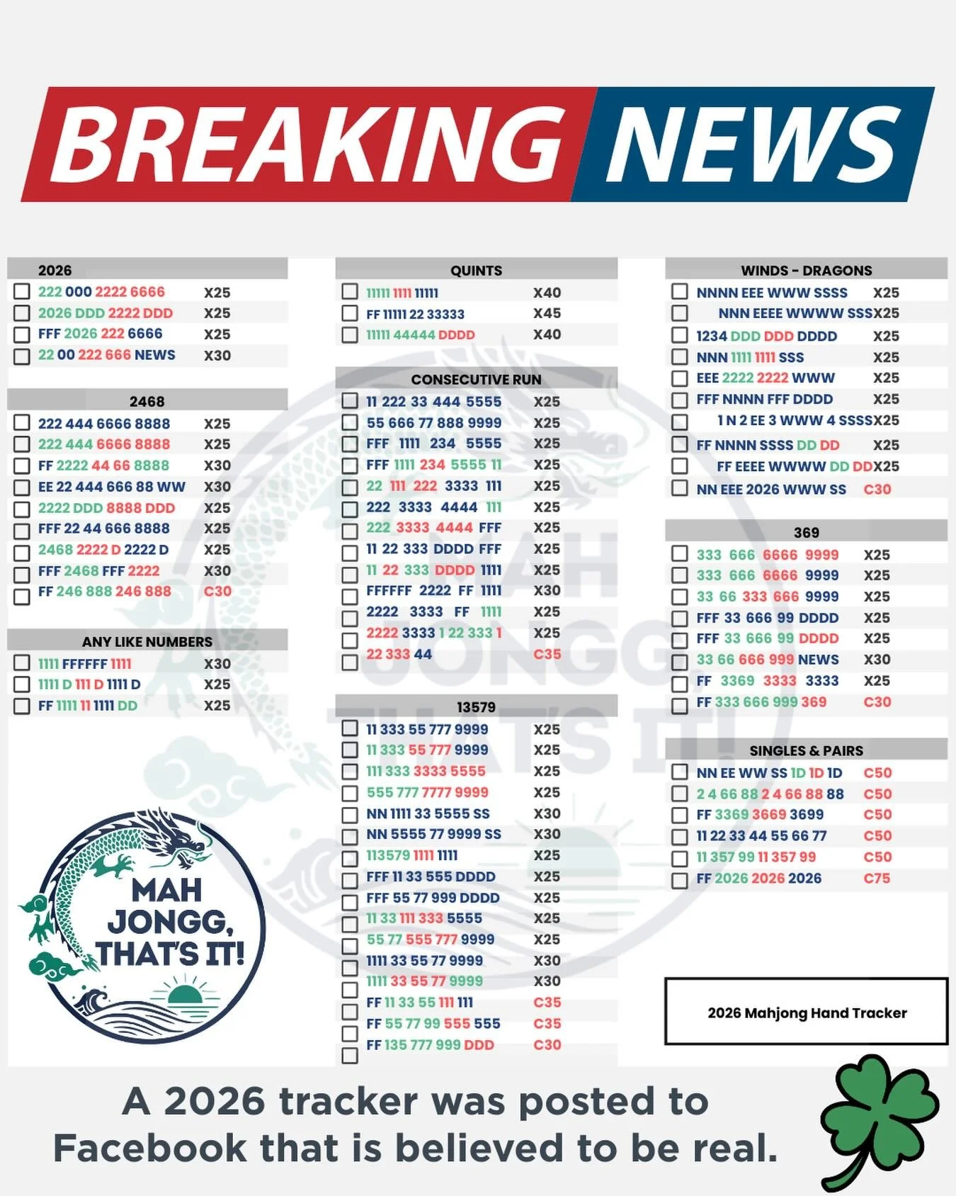 You know what this means&hellip; 👀
The 2026 cards are almost HERE.

And if you&rsquo;re anything like me, this is the moment where the anticipation starts building &mdash; new patterns, new strategies, new favorites to obsess over.

No parentheses y