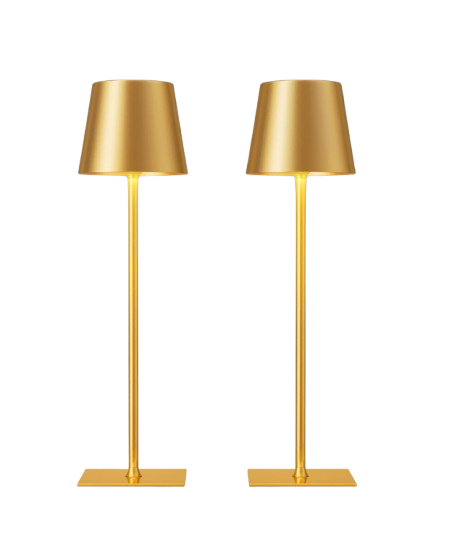 Cordless rechargeable lamp, 2 pack portable (multiple color options)