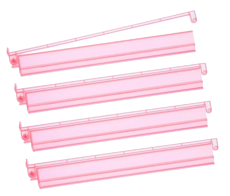 Mahjong racks with pushers, 4-piece set (multiple color options)