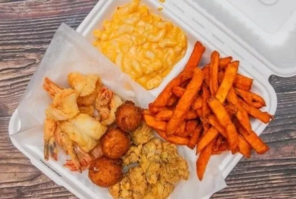Shrimp w/ Sweet Tater Fries