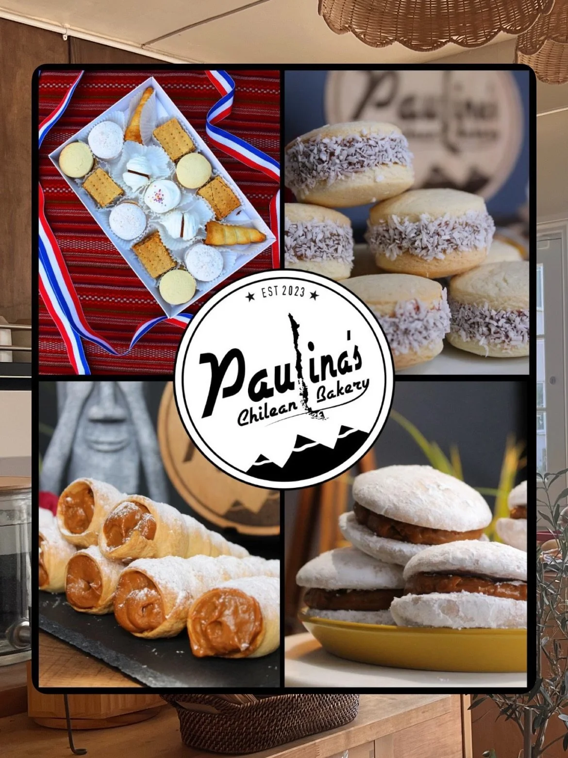 Paulina's Chilean Bakery is coming to Kanto this Sunday 11th! Make sure to swing by and grab some delicious Chilean baked goods!