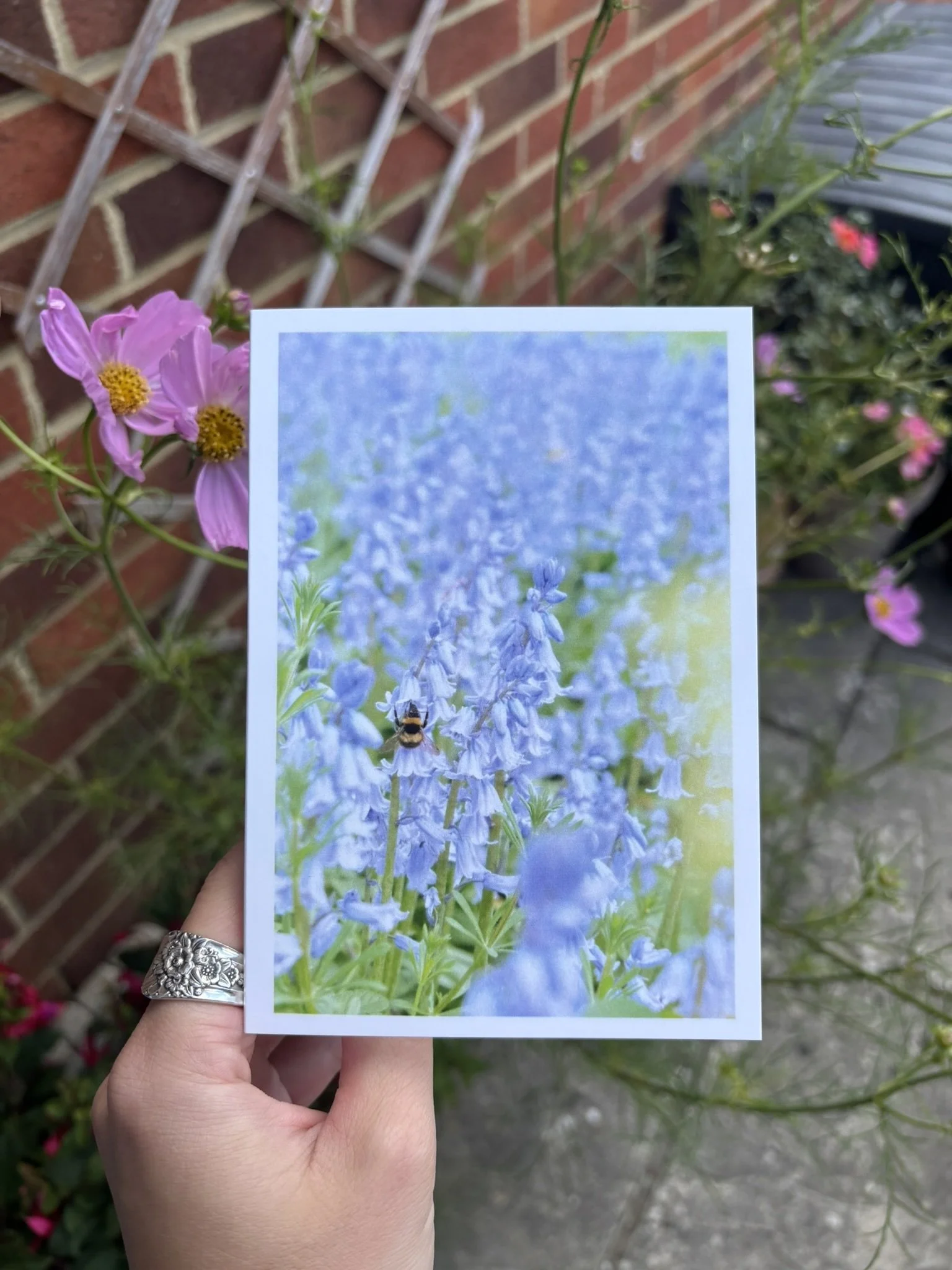 'HUES' Greetings Card