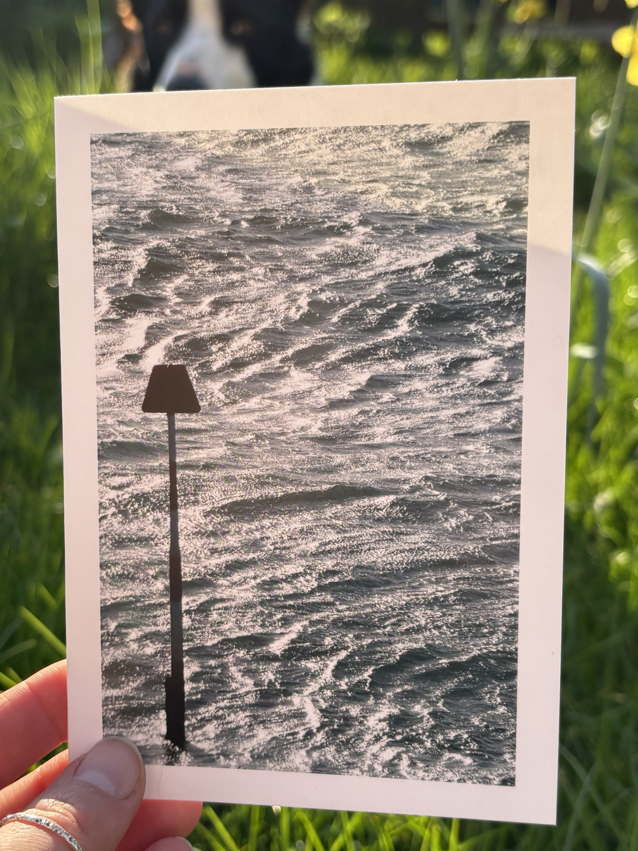 'ALONE' Greetings Card