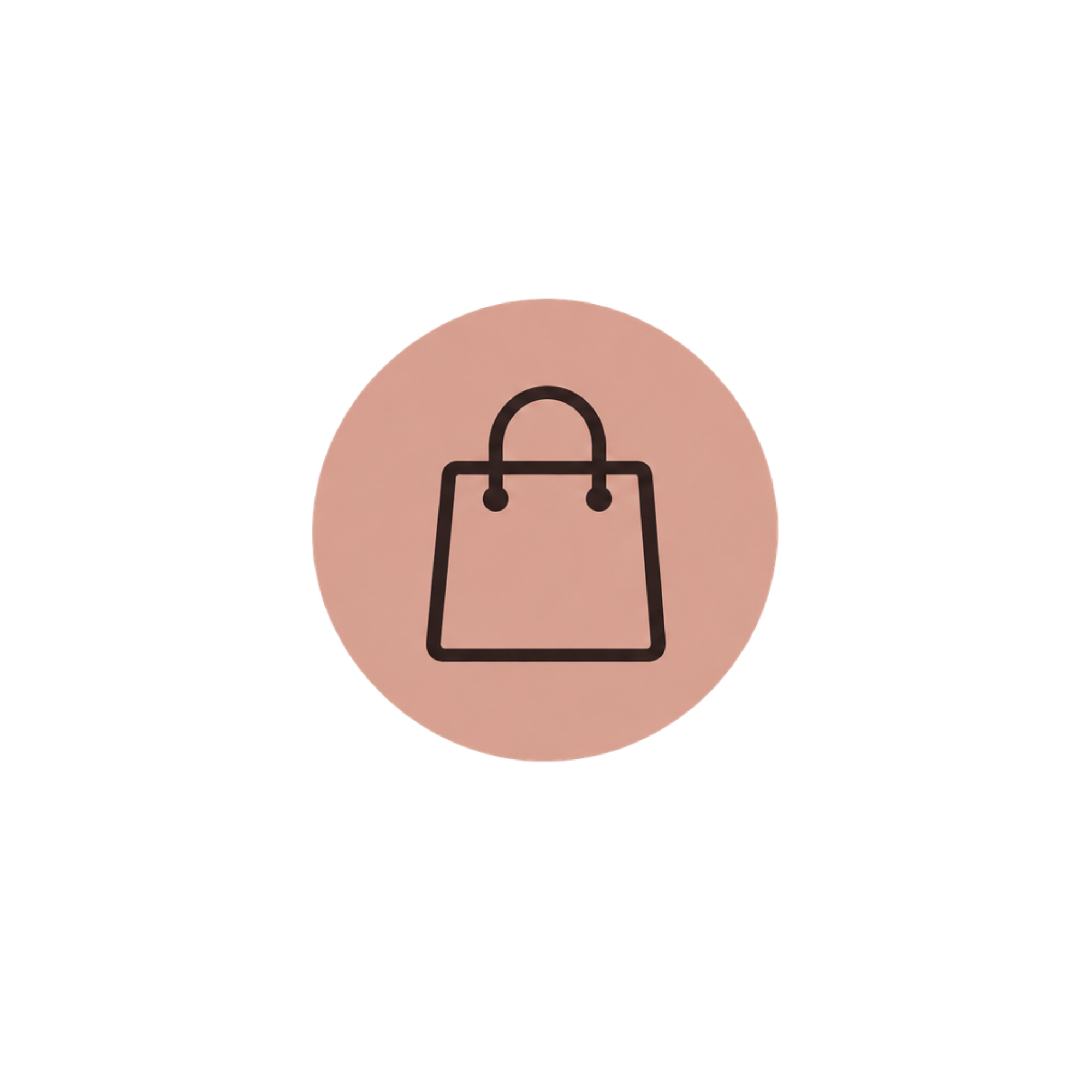 Icon of a shopping bag, representing shopping or retail.