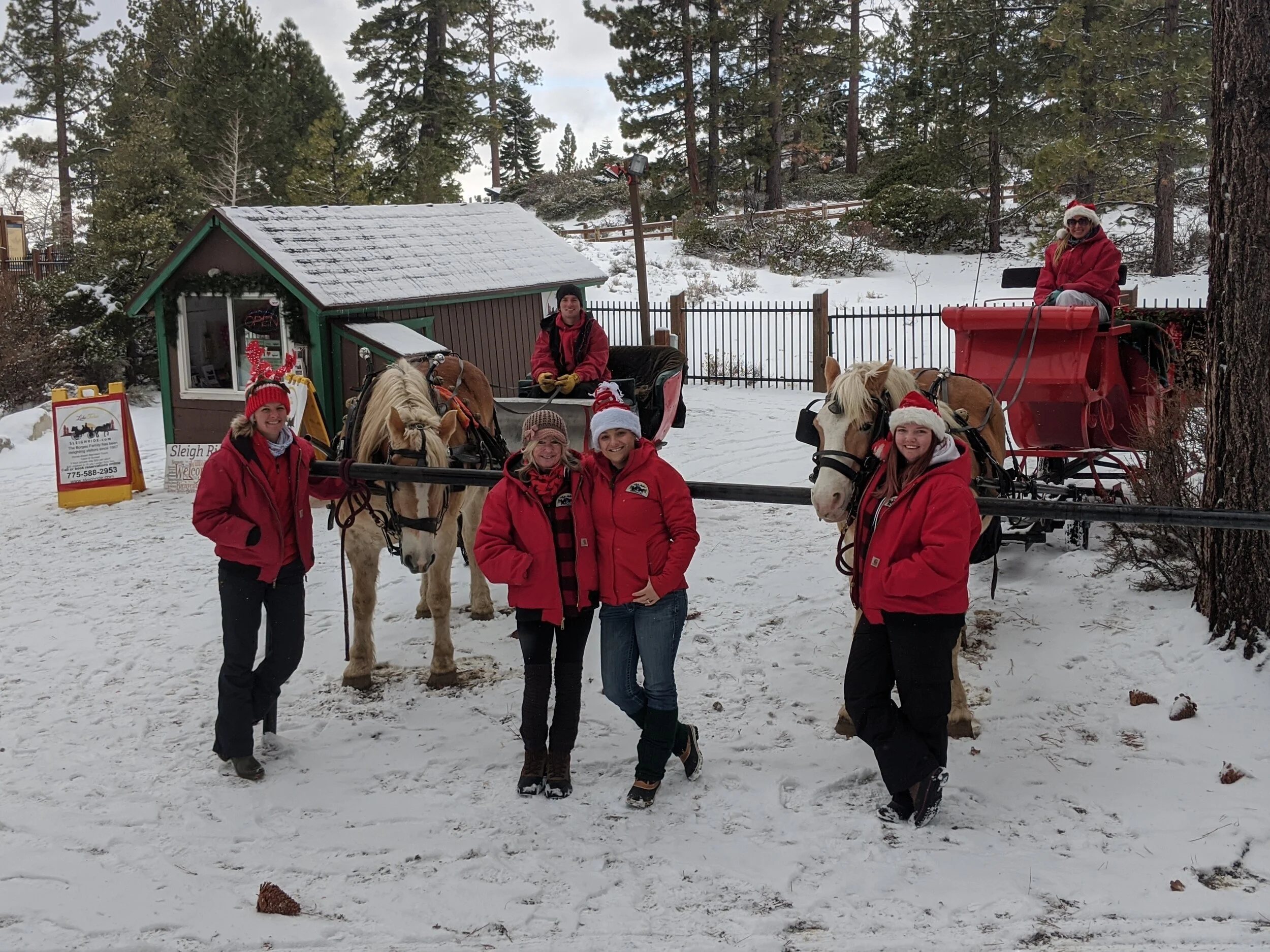 Sand Harbor Open 12/29 for Sleigh Rides