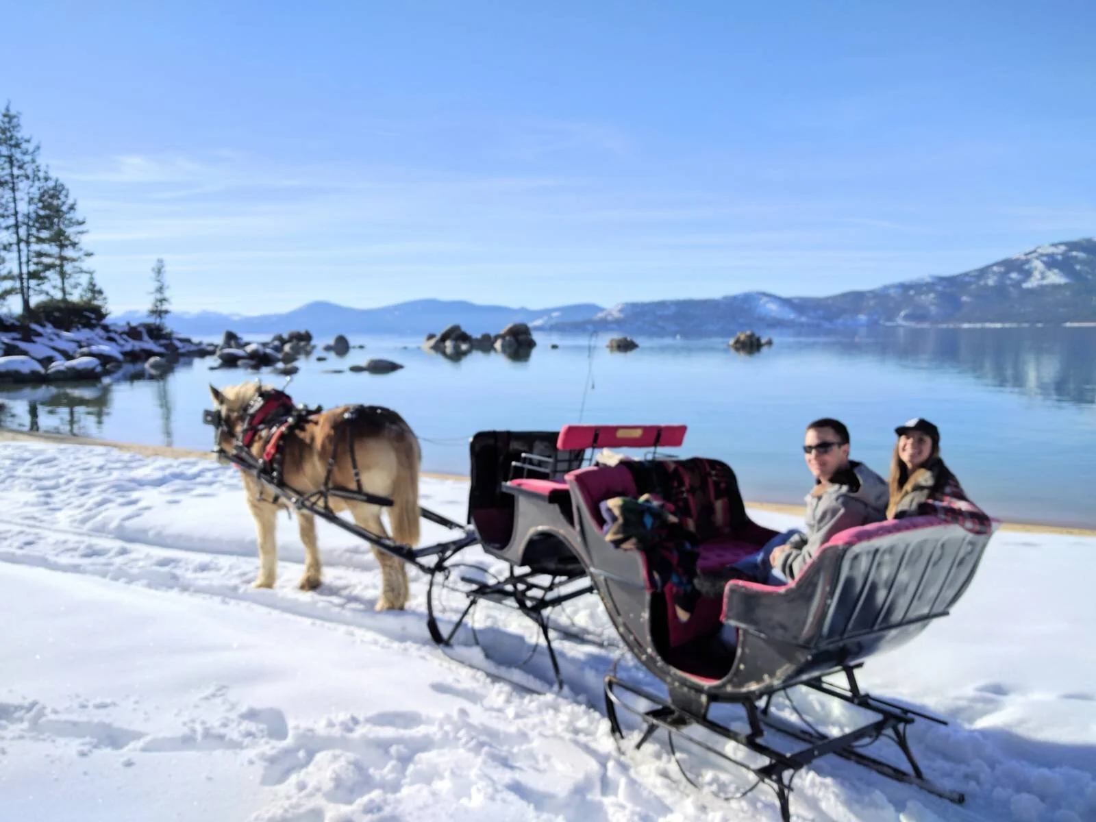 Open - Sleigh Rides at Sand Harbor Visitor Center 