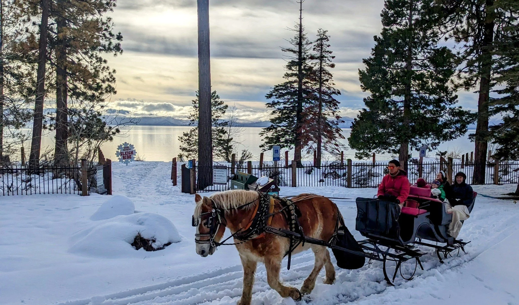 Open at Sand Harbor Visitors Center