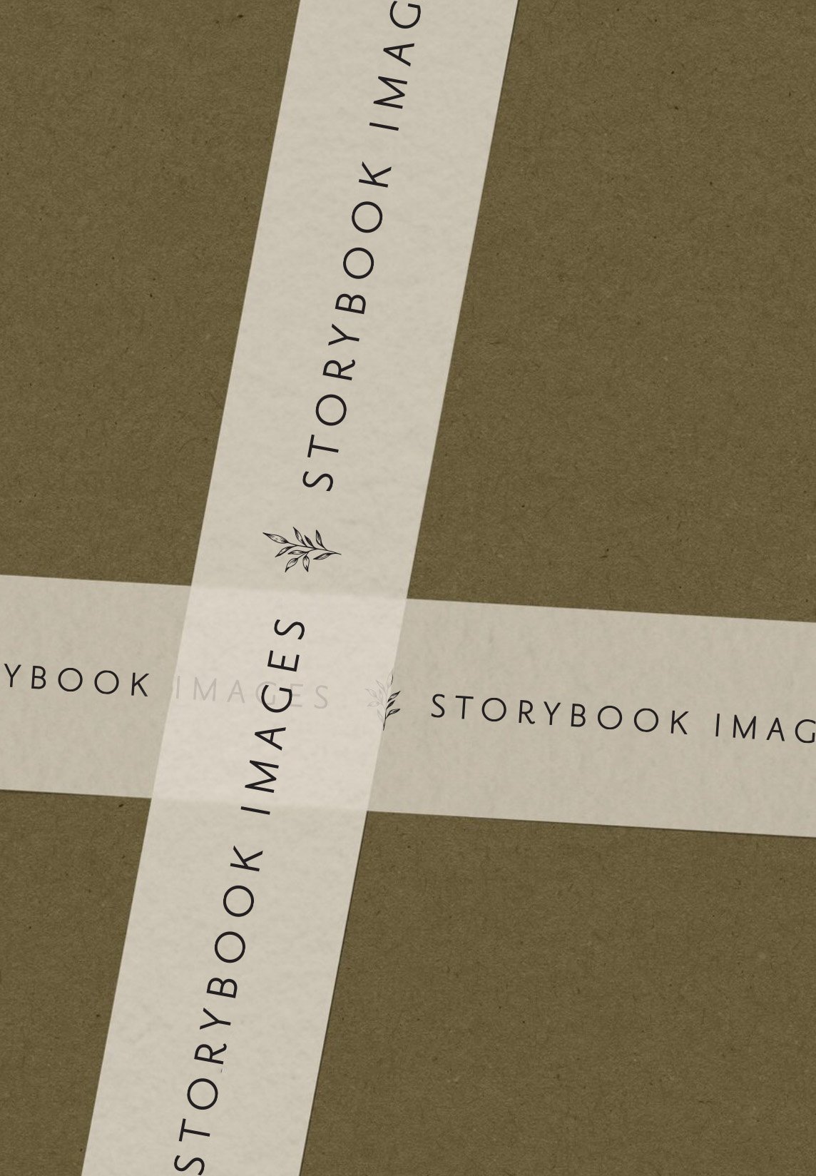 Blue Sage Studio Branding for Storybook images – a Photograph on a sheet with elegant branding throughout the photo