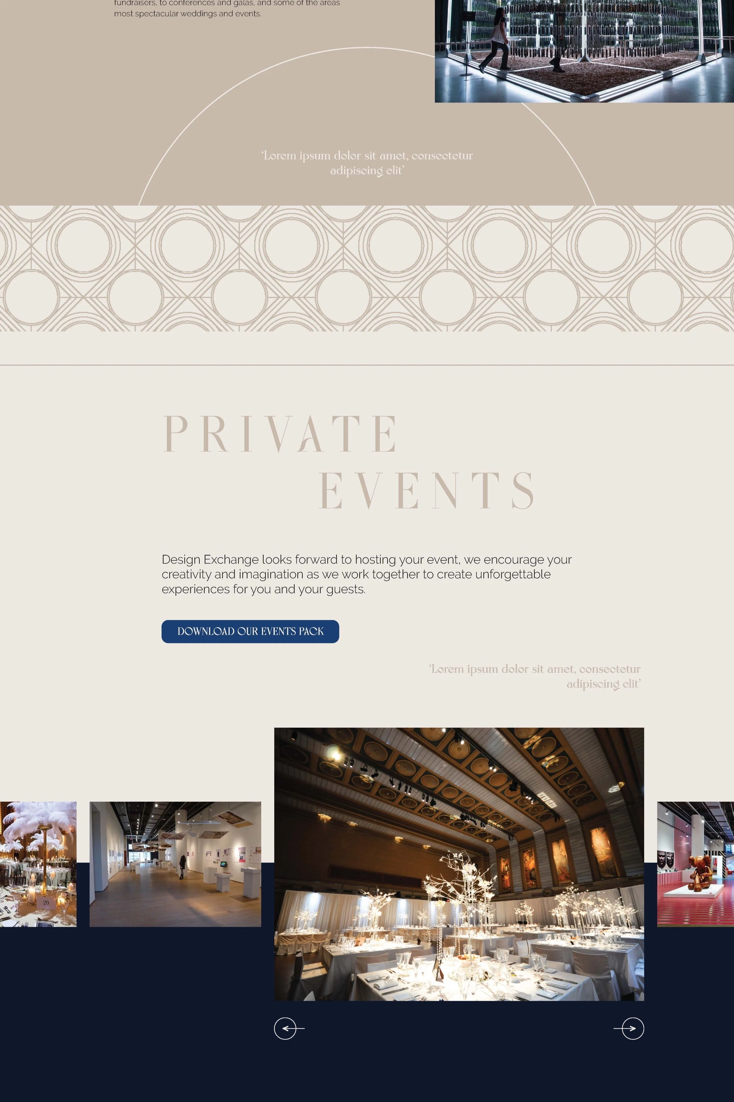 An image of the Cultural Center.