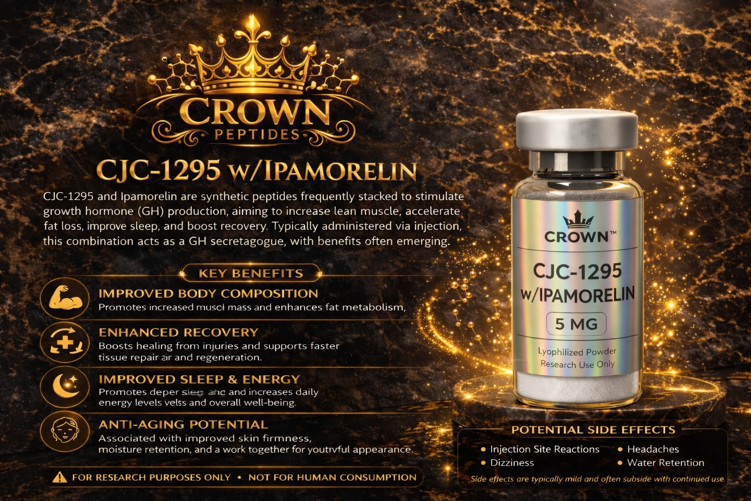 CJC-1295 w/Ipamorelin 5/5MG
