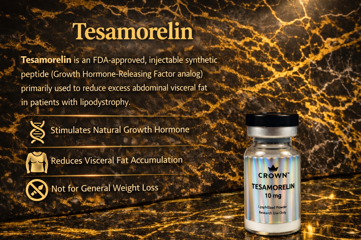 Tesamorelin