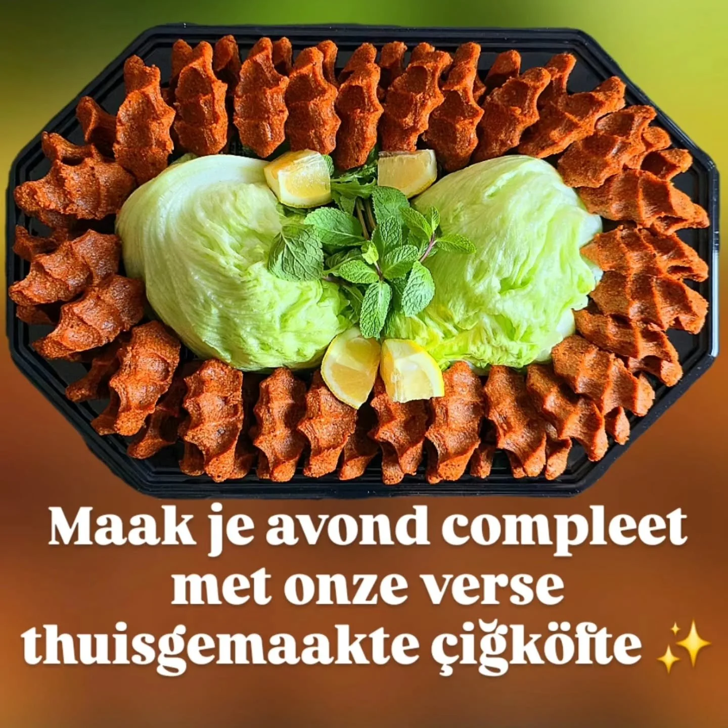 Heb jij nog geen &ccedil;iğk&ouml;fte besteld?
Dat kan nog!
Stuur ons een bericht via DM of Whatsapp.
En haal je bestelling zsm op✨️