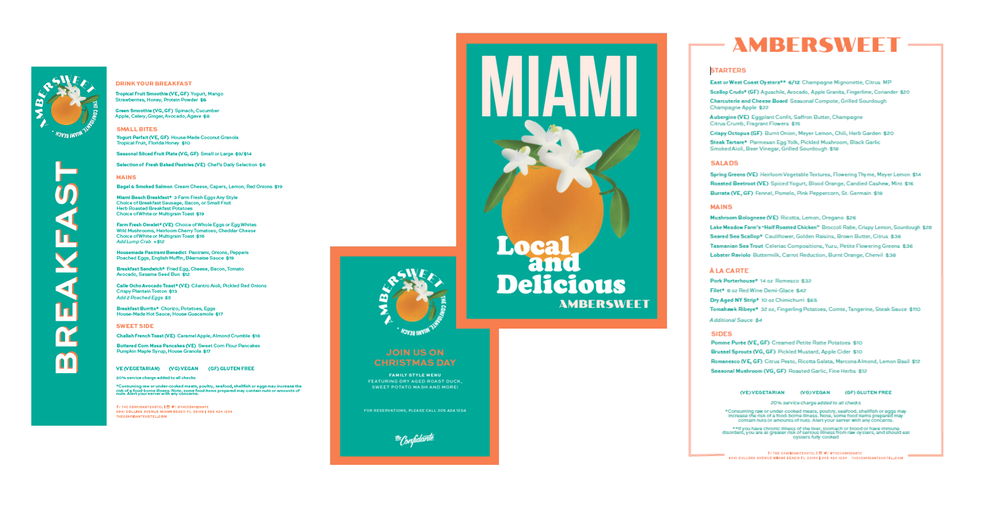 Visual Identity for New Signature Restaurant