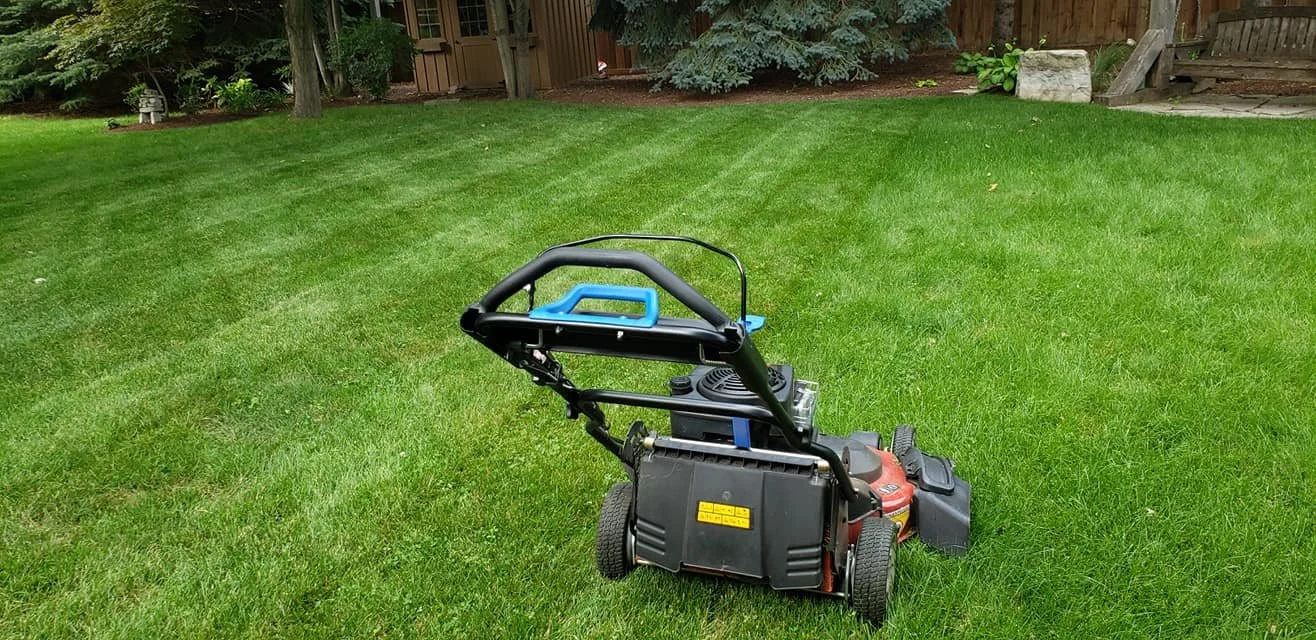 Lawn Mowing in Wissler Old Abbey, Waterloo