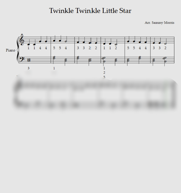 Twinkle Twinkle Little Star-Beginner