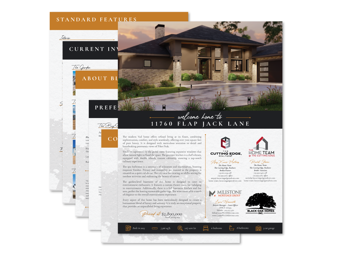 Custom Tiered Flyers