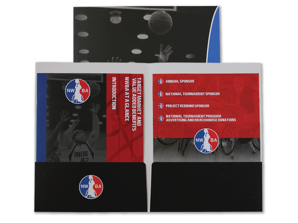 NWBA Tiered Inserts and Folder Design