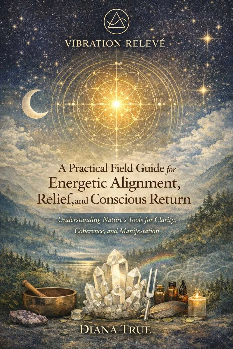 Book cover: A Practical Field Guide for Energetic Alignment, Relief, and Conscious Return