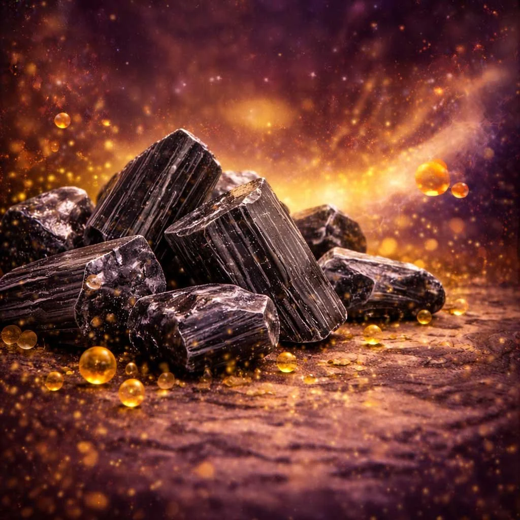 Black Tourmaline Relevé