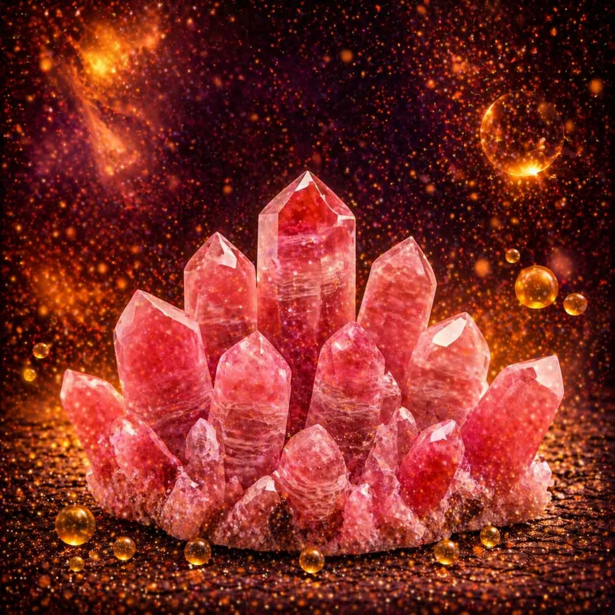 Rhodochrosite Relevé