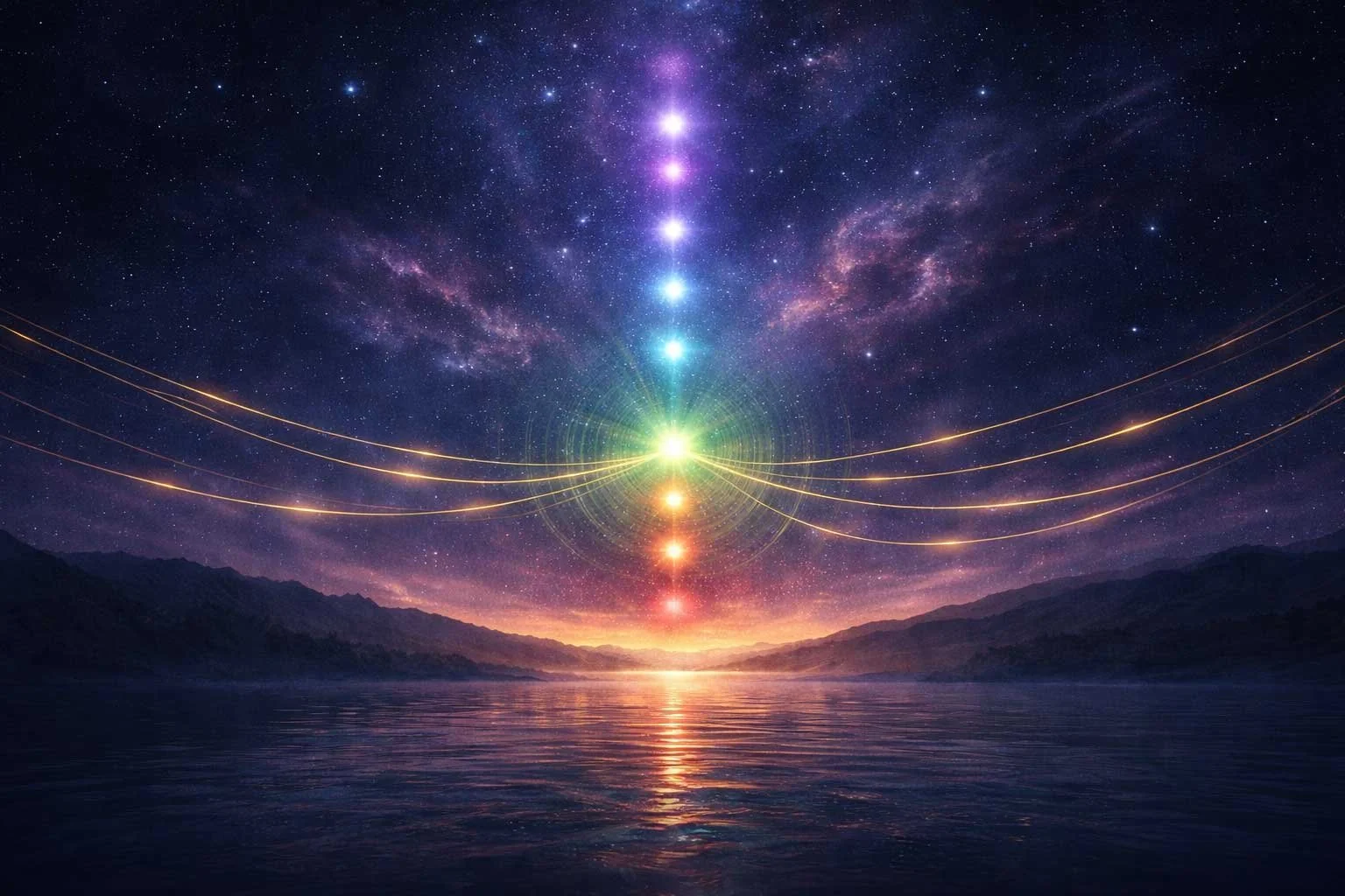 Celestial image representing search