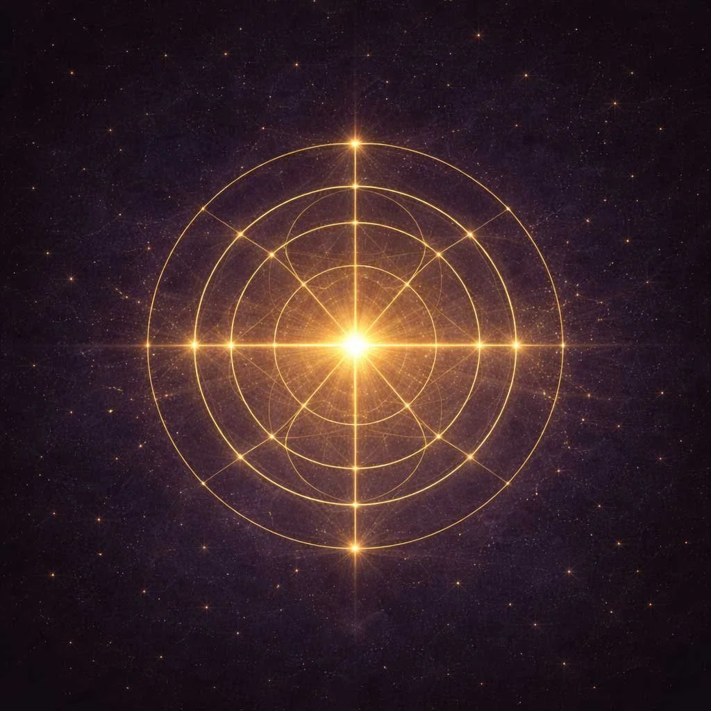 Celestial symbol for alignment