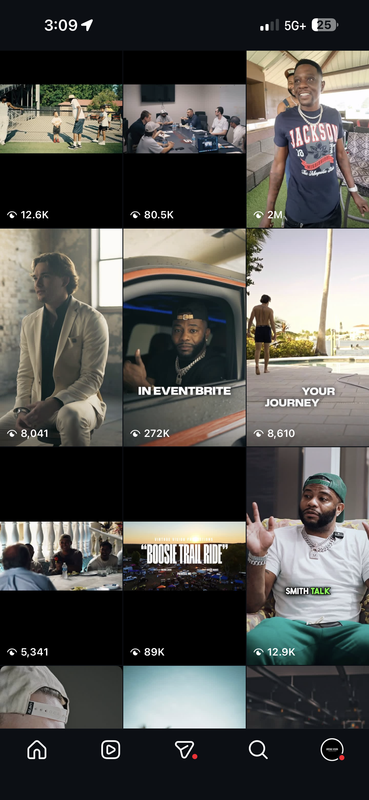 Recent Client Engagement Per Video