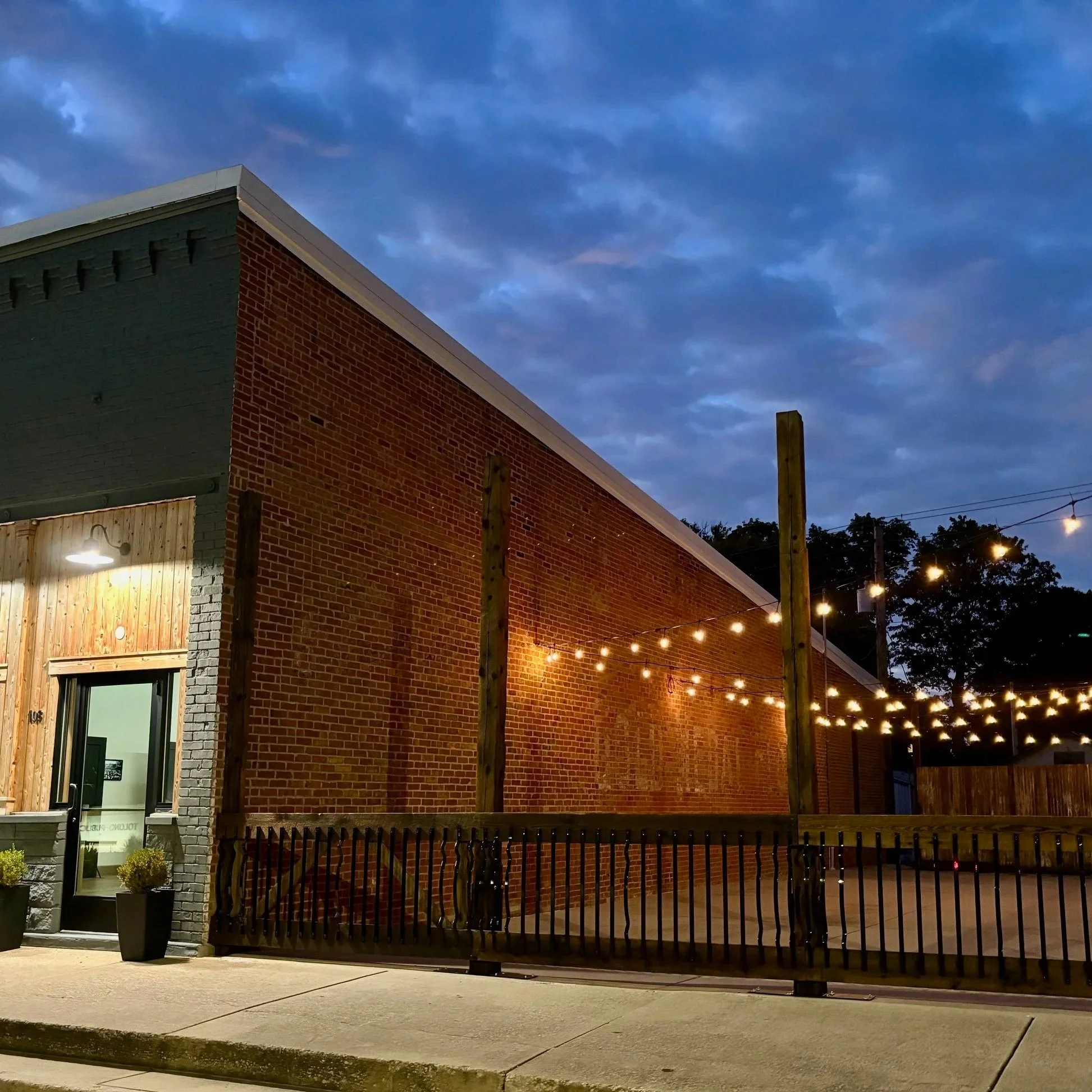 Perfect outdoor patio to enhance your event space at Events at 108.