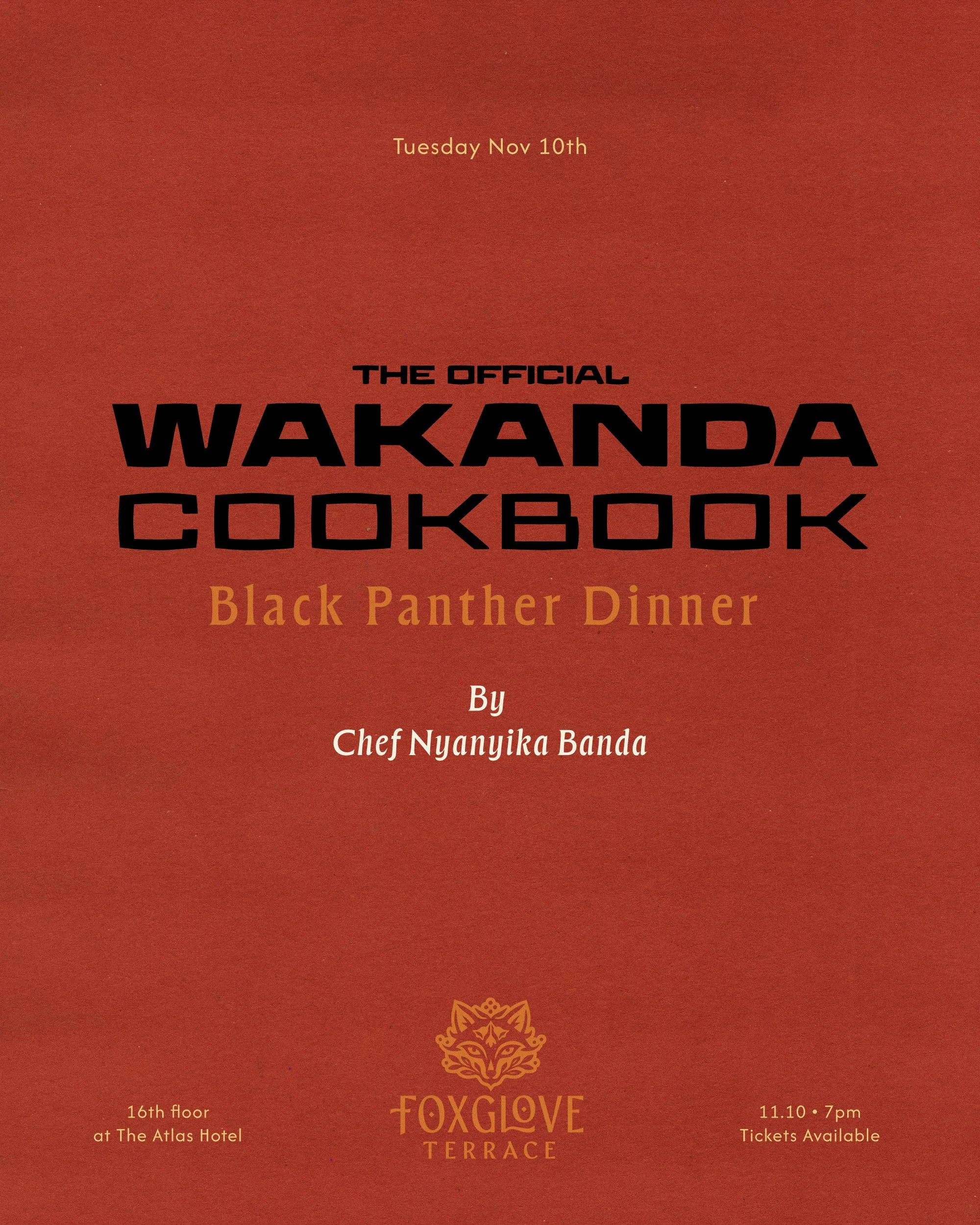 ✧ Black PANTHER DINNER ✧ with Chef Nyanyika Banda 
