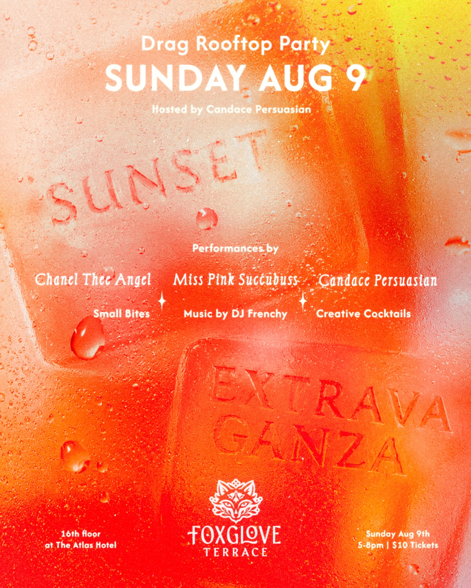 ✧sunset extravaganza✧ drag rooftop party