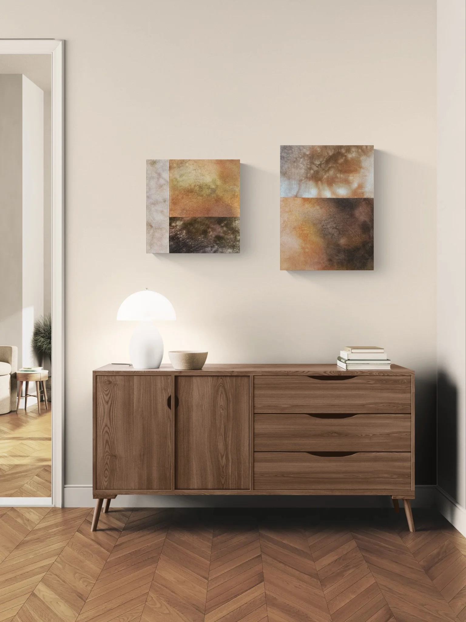 Living room entrance with a wooden cabinet-2.jpeg