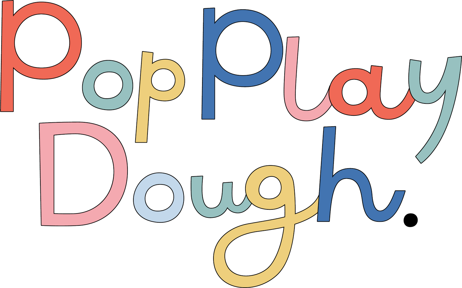 Pop Play Dough - Play Dough Jars