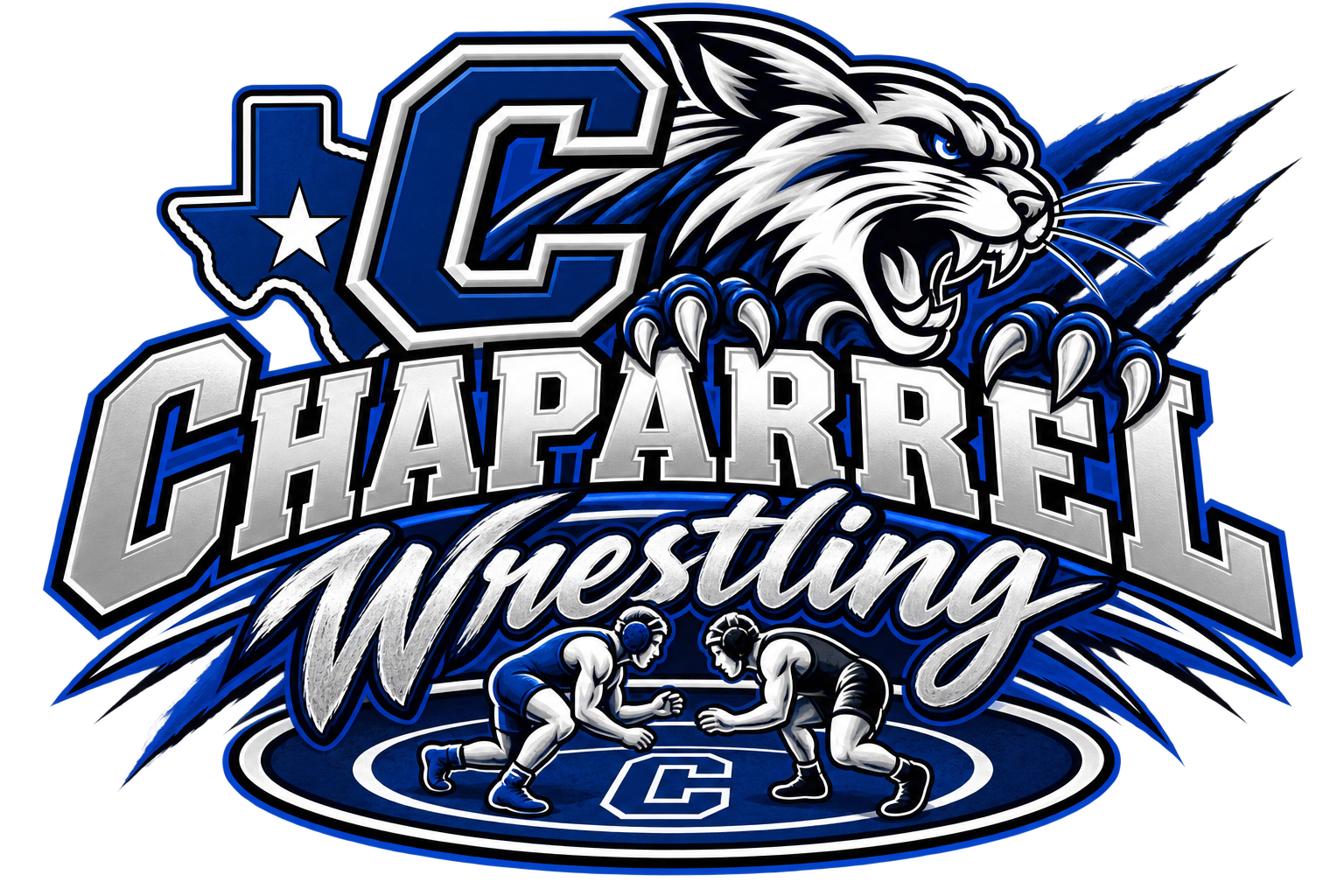 Chaparrel Wrestling Tee