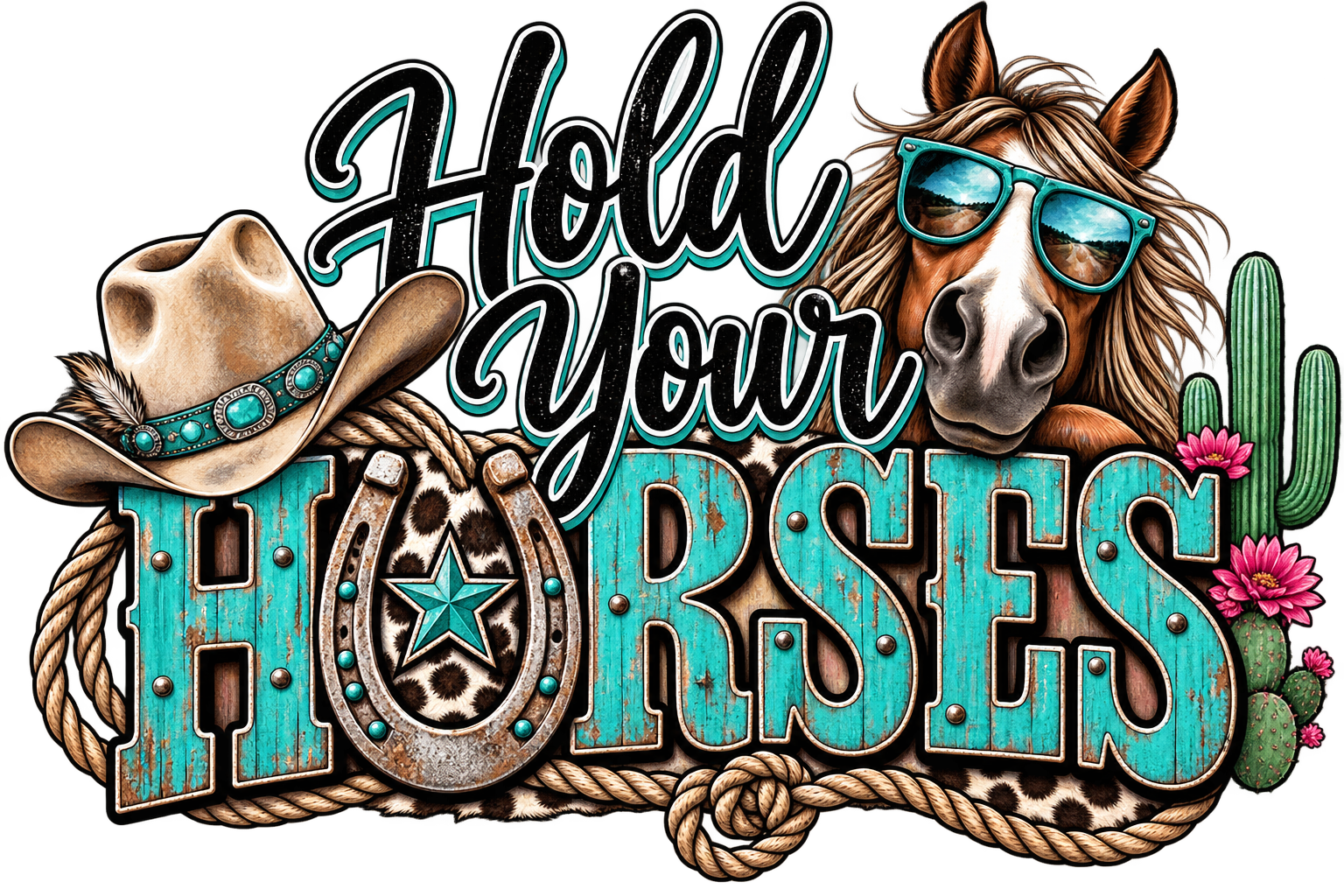 Hold Your Horses Tee