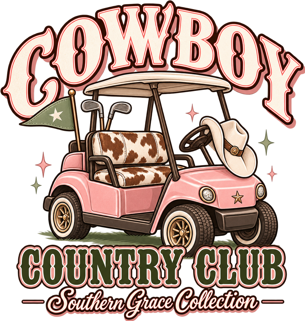 Cowboy Country Club Tee