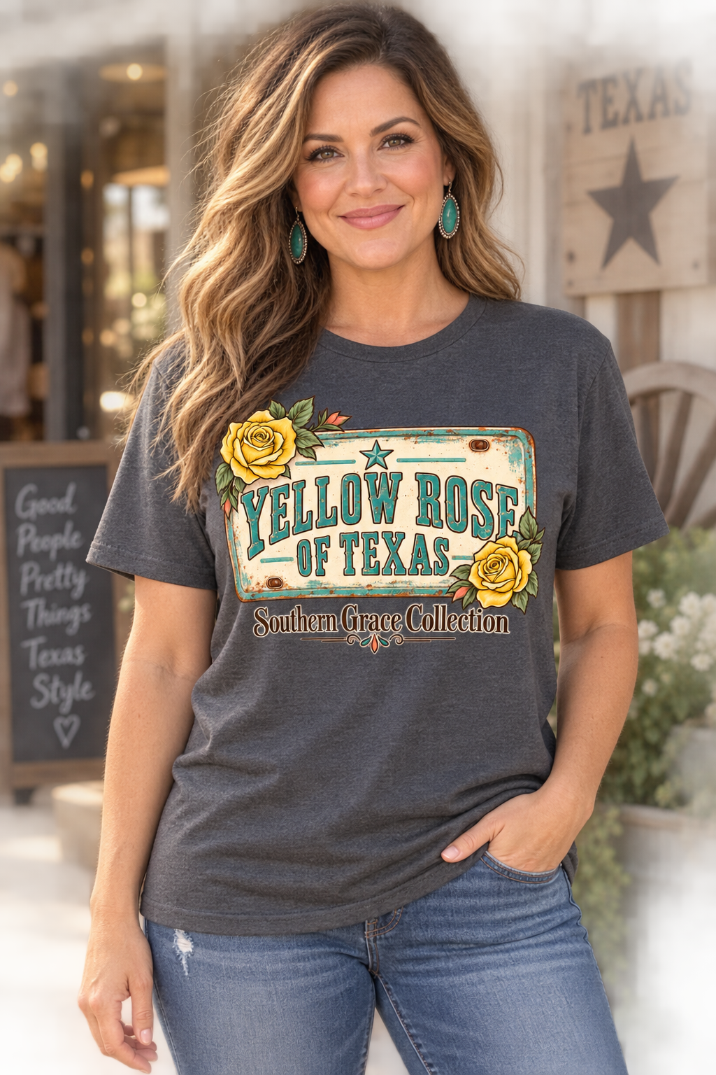 Yellow Rose of Texas License platte model.png