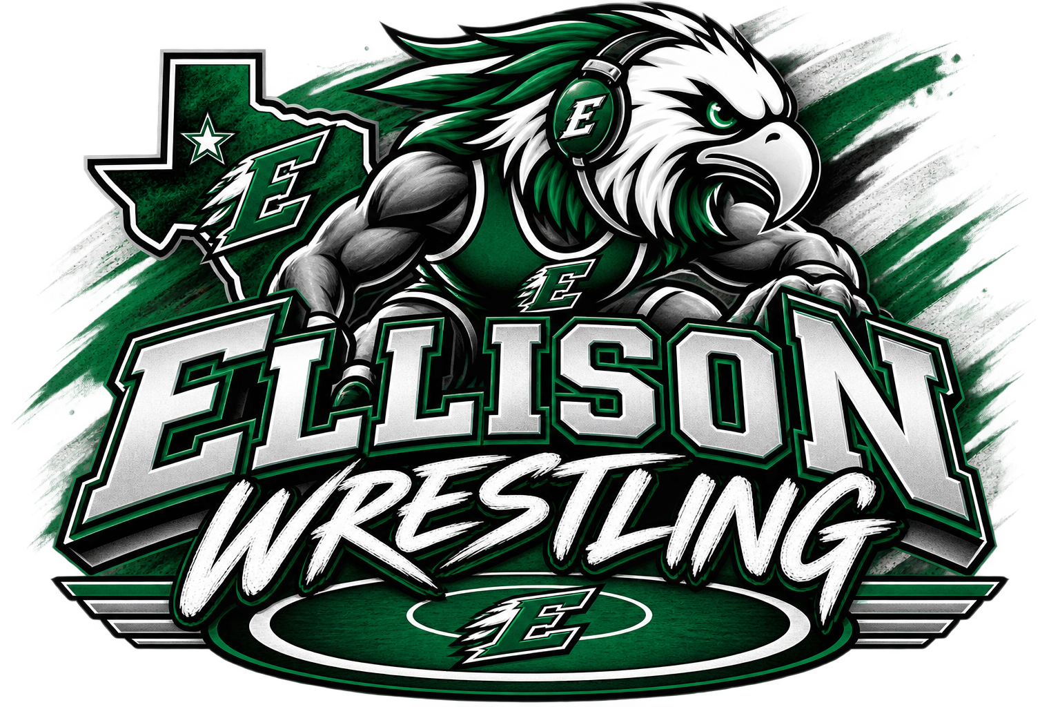 Ellison Wrestling Tee