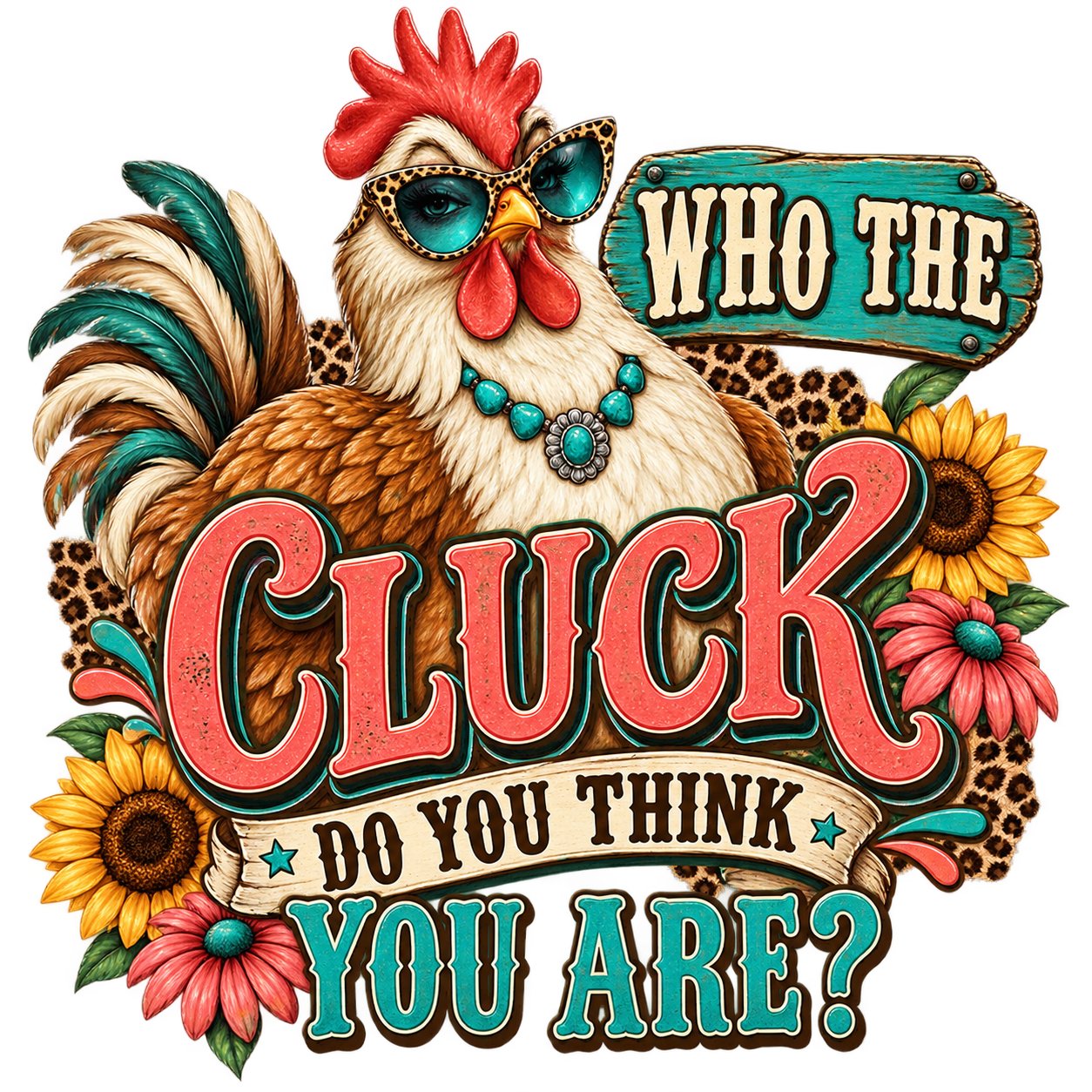 Who The Cluck Do you think you are? Tee