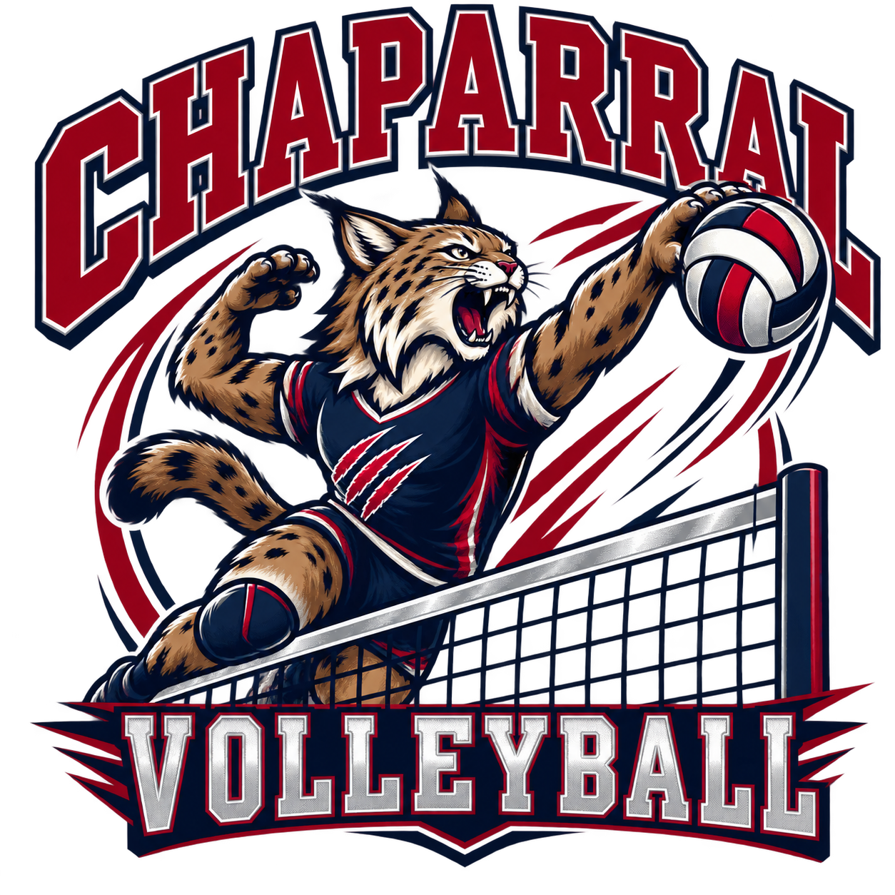 Chaparral Volleyball Tee