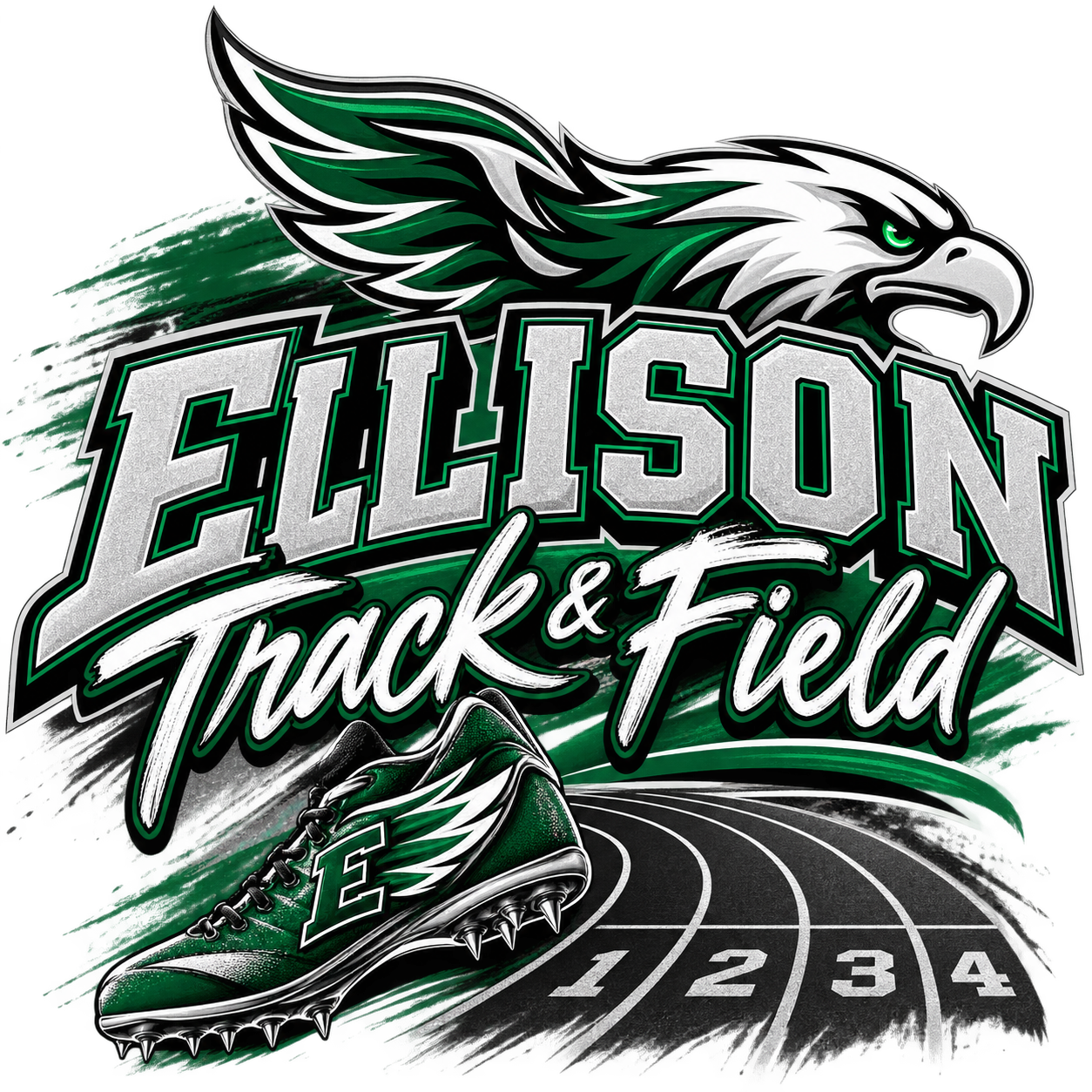 Ellison Track & Field Tee