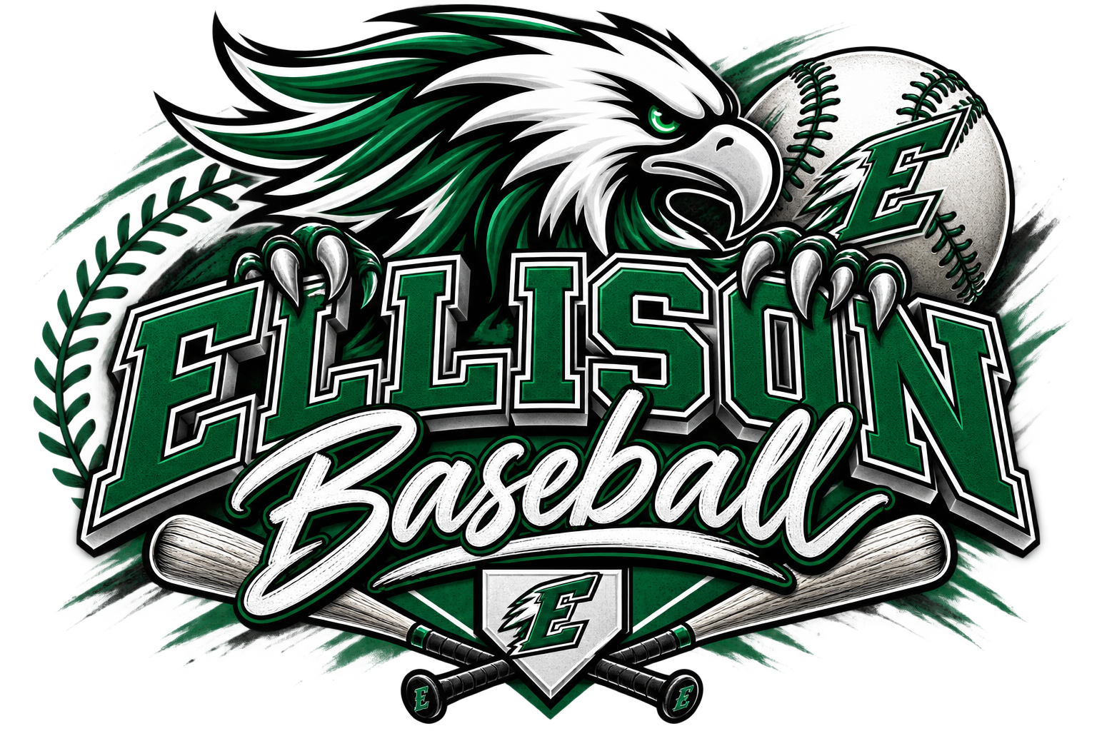 Ellison High Baseball Tee