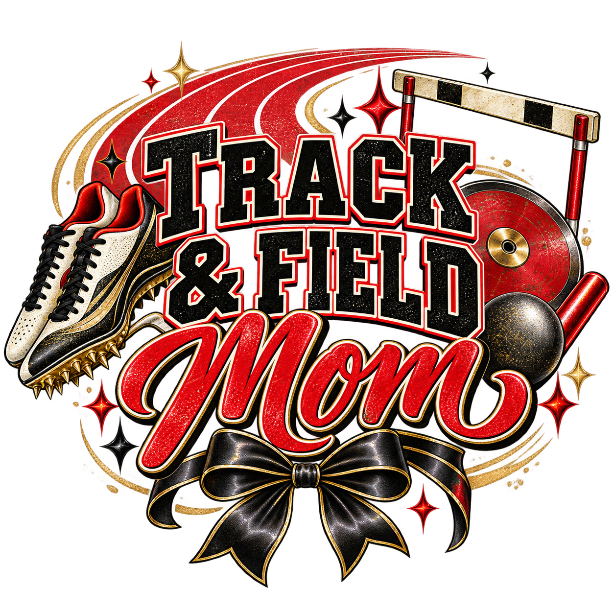 Track & Field Mom Tee