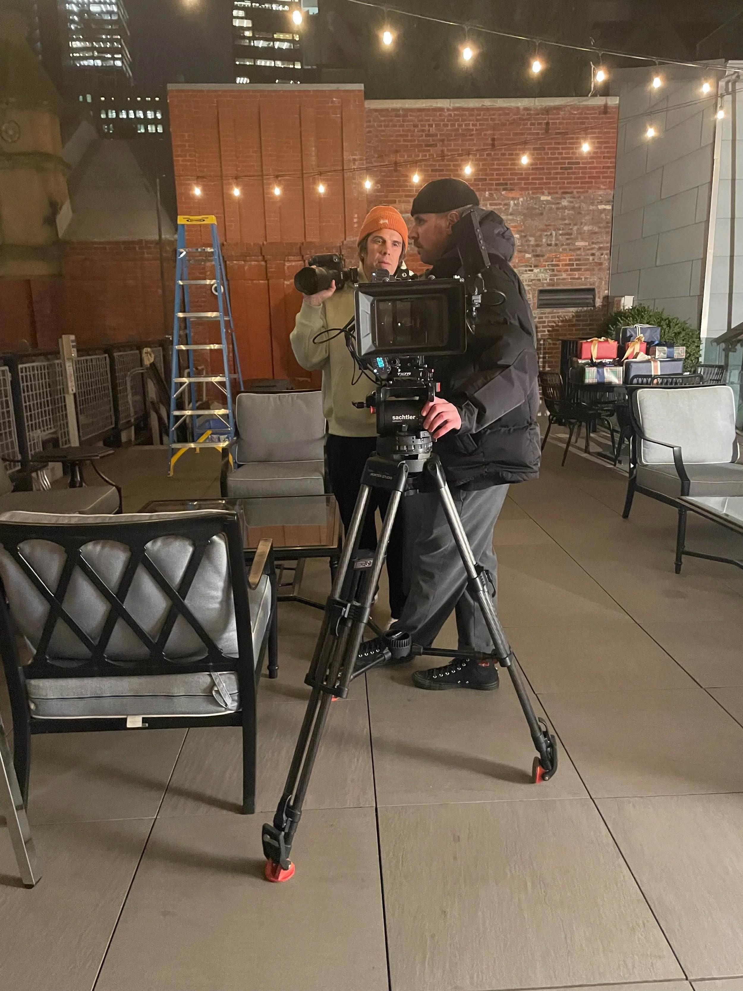 "Behind the scenes of Adidas Originals x Nordstrom commercial, led by NYC-based creative director Annalise Yuri"