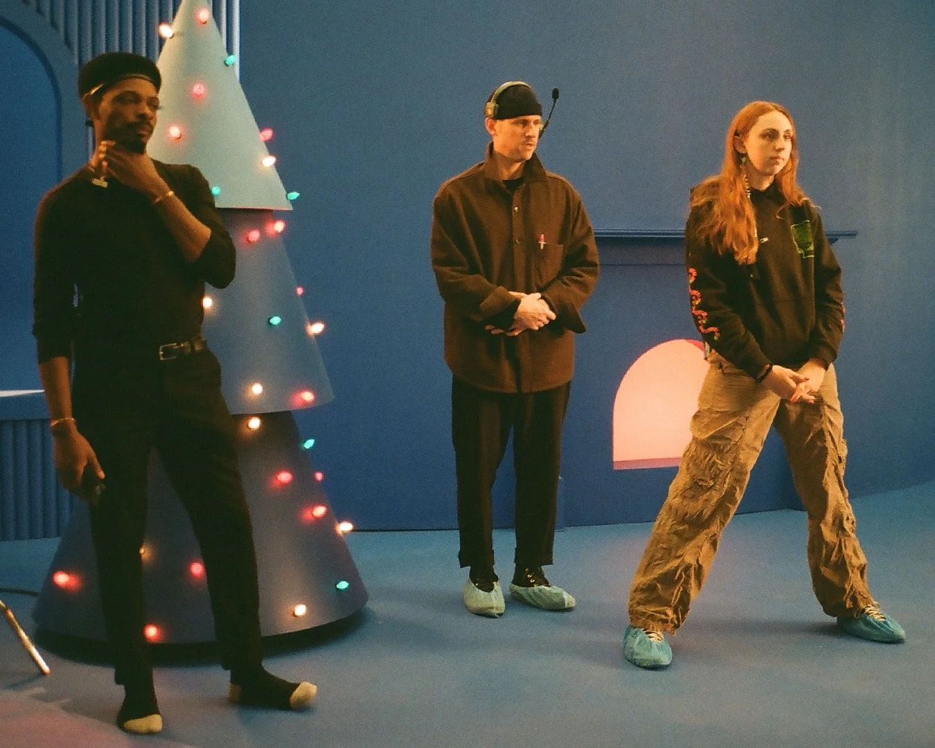 Creative direction and production still from Moderna Health campaign, led by NYC commercial director Annalise Yuri Murphy