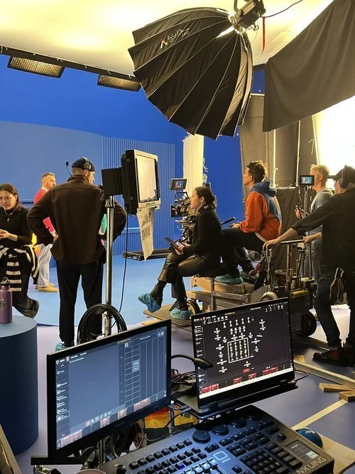 Creative direction and production still from Moderna Health campaign, led by NYC commercial director Annalise Yuri Murphy