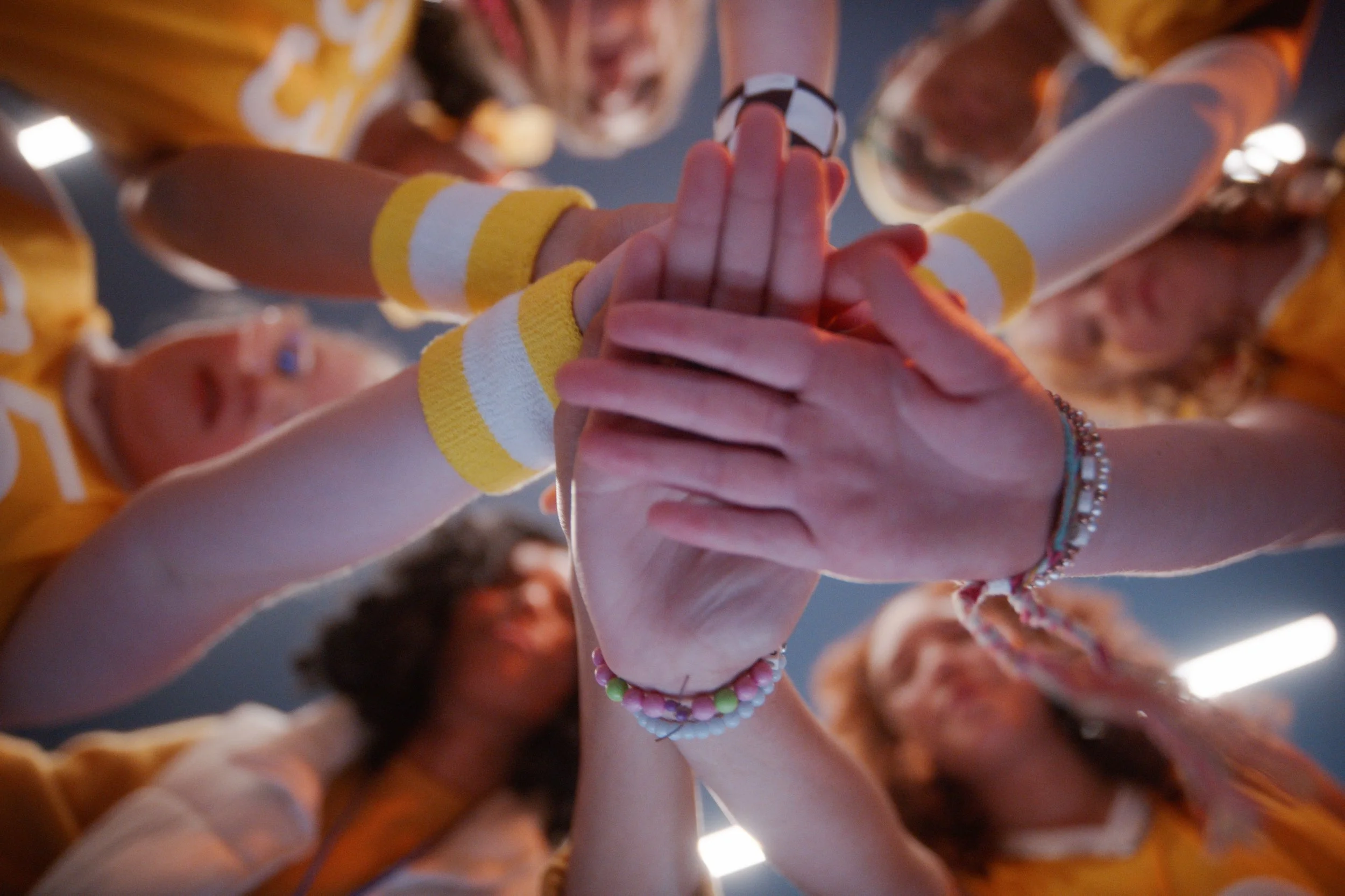 Creative direction and production still from Moderna Health campaign, led by NYC commercial director Annalise Yuri Murphy