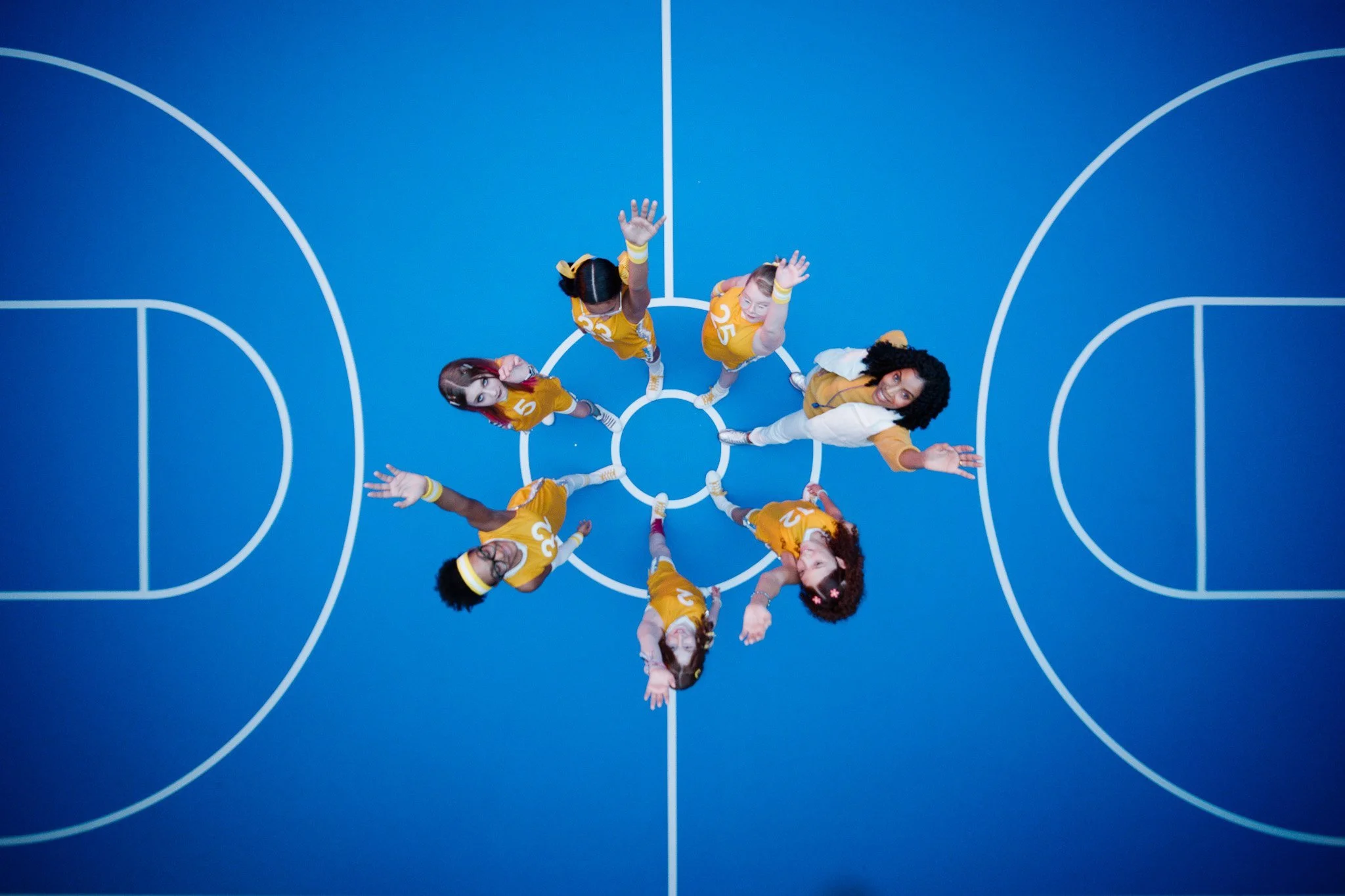 Creative direction and production still from Moderna Health campaign, led by NYC commercial director Annalise Yuri Murphy